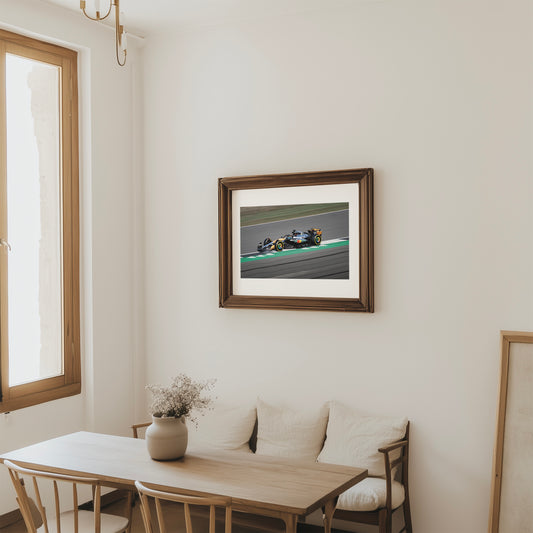 Piastri Silverstone 2025 Print