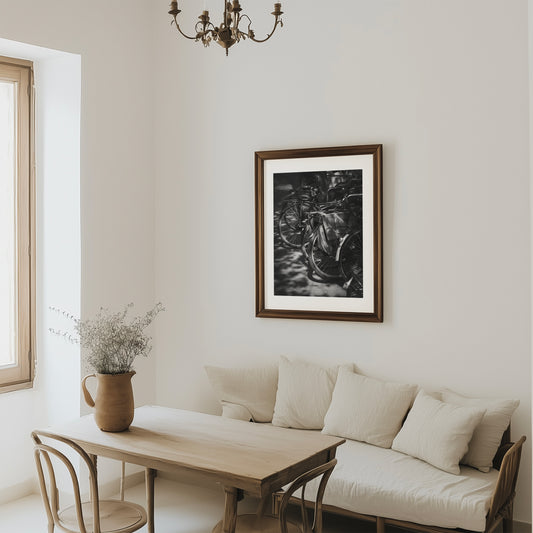 Bikes In Amsterdam Print