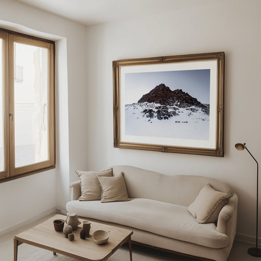Deep Snow, Mount Toubkal Print