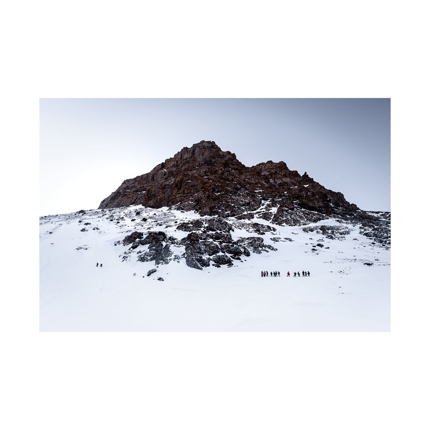 Deep Snow, Mount Toubkal Print